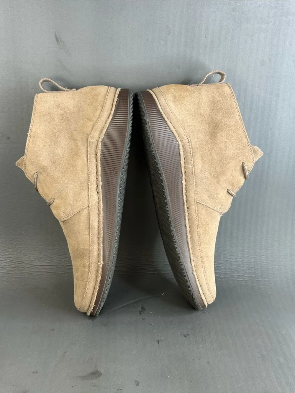 Men's Chaco Paonia Desert Chukka Boots shoes tan suede size 9